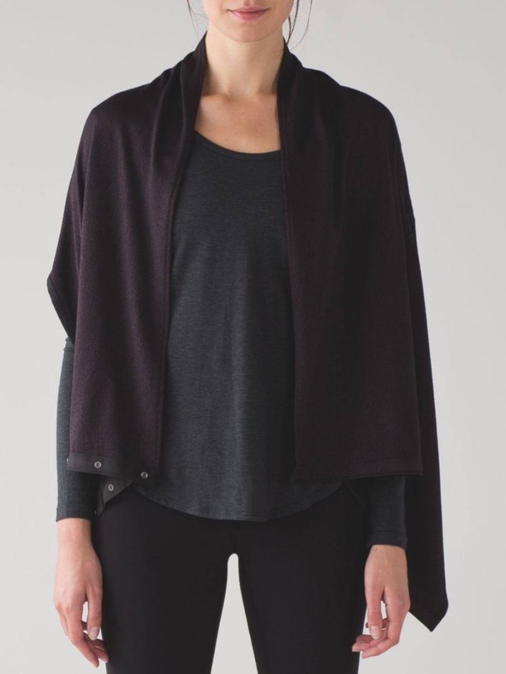 NWT Lululemon Vinyasa Wrap in Cherry Black